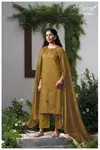Sukriti 5159 By Ganga Cotton Satin Printed Embroidery Work Dress Material